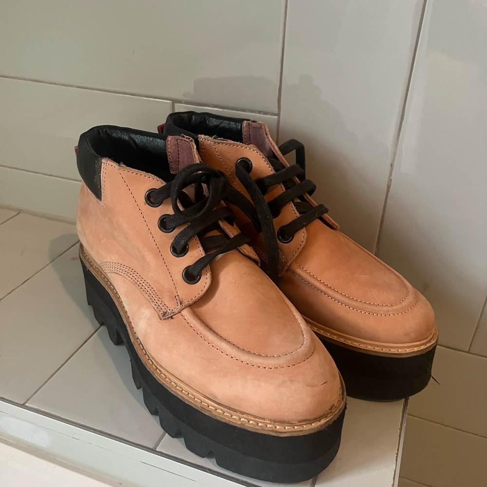 Urban Outfitters Rugged Sole Platform Boots